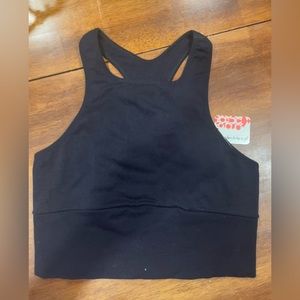Free People Movement Black Sports Bra With Tags Size M-L